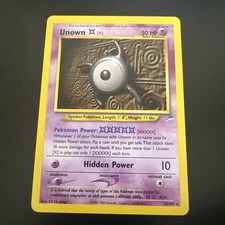 Pokémon Unown [X] 30/105 Neo Destiny Regular Common English NM on eBay