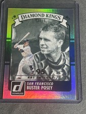 2016 Panini Donruss Diamond Kings Buster Posey #24 Stat Line Season /95 ⚾️🔥⚾️