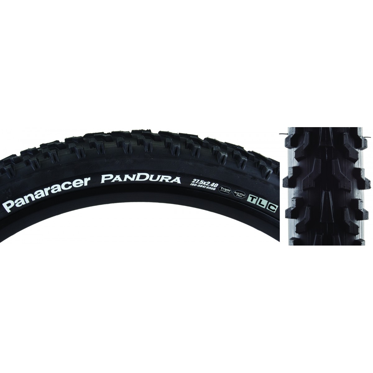Бескамерная шина Panaracer Pandura 275x24 для горных велосипедов MTB с защитой от спущенного колеса 12990₽