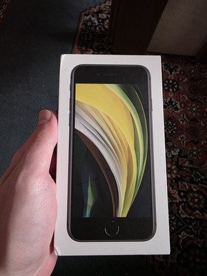 Original Apple iPhone SE (2020) Box + USB-C auf Lightning Kabel + Zubehör