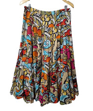 Women's Boho Circle Skirt Sz S Pull On Fits Medium Gypsy Cottage Festival Hippie
