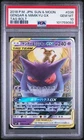 2018 Pokemon Japanese Sun & Moon Tag Bolt #038 Gengar & Mimikyu GX PSA 10