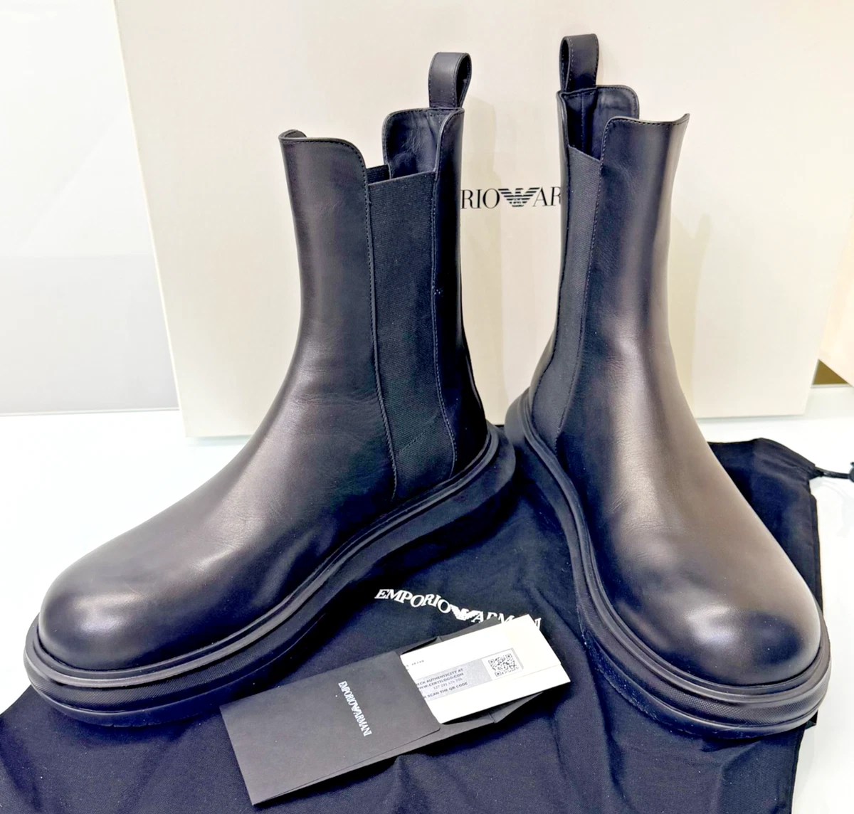 Emporio Armani M Width Boots for Men for Sale | Shop New & Used