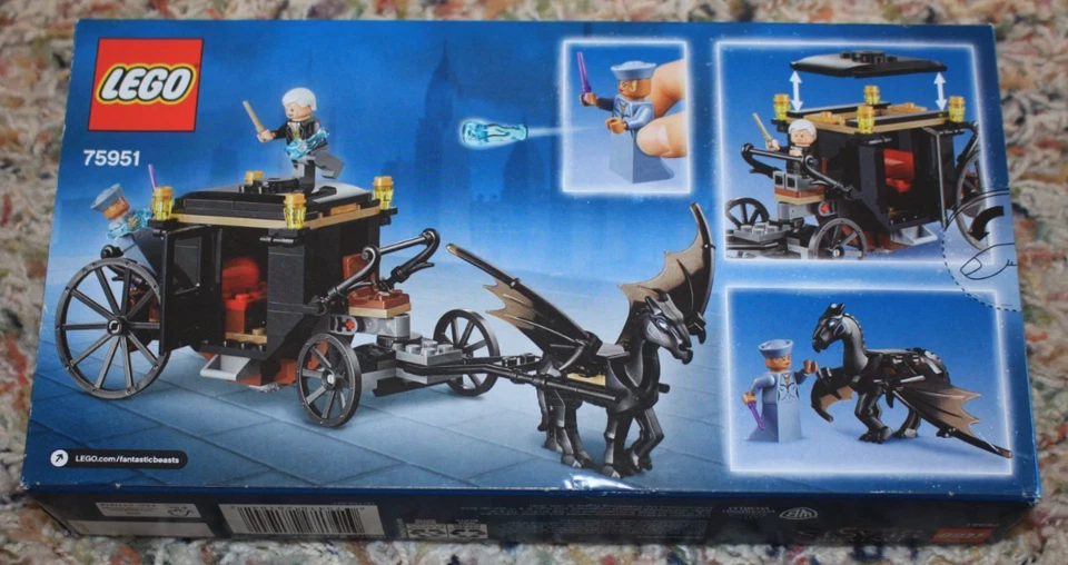 Lego Animales Fantásticos Grindelwald's Escape 75951. Nuevo. 132 uds. Figura Thestral Foto 4 de 4