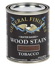 General Finishes 1 Pint Water Based Stain Tobacco Indoor Use Low Odor Noncomb...