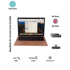 Apple MacBook Air 13" 2019 A1932 i5 16GB RAM 512GB SSD – Rose Gold – Working