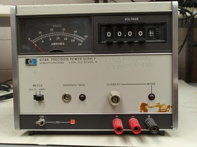 #ad #ad HP Hewlett Packard 6114A DC Precision Power Supply 0 20V 2A 20 40V 1A $90.00