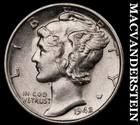 1942-S Silver Mercury Dime - Scarce  High Grade  Lustrous  No Reserve  #i1590