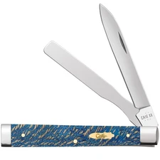 CASE XX KNIVES BABY DOC - SMOOTH BLUE SYCAMORE WOOD 7282SP SS (63736) POCKET KNI
