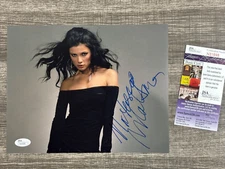(SSG) NATASSIA MALTHE Signed 10X8 Color Photo "Bloodrayne - Elektra" - JSA COA