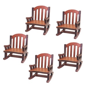 miniature wooden chairs for crafts