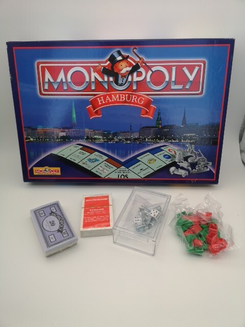 Monopoly Hamburg /Sonderedition / 1998 DM Ausgabe / unbespielt Karten in Folie