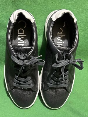 Calvin Klein Adrien Leather Upper Sneaker Mens Size M