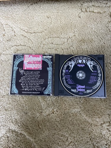L.A. Guns - Hollywood Vampires CD 1991 Original Version Without Ballad Of Jane - Picture 3 of 3