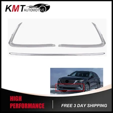 Front Bumper Face Bar Trim Molding Left & Right Set For 2016-2023 Mazda CX-9