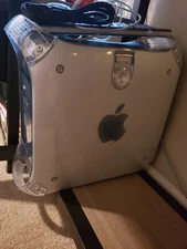 Mac G4 tower (Antique) with key board and mouse (bundle) with wall charger.