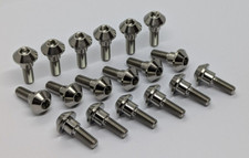 Yamaha YZF-R1 Disc bolt kit Titanium front and rear disc bolt kit 1998-2003
