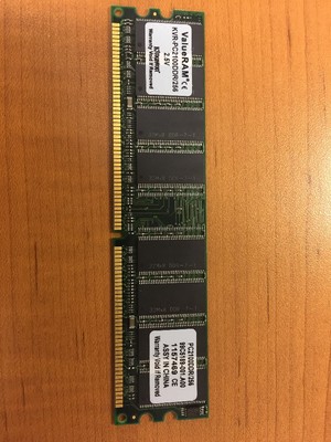 Kingston kvr-pc2100ddr/256 memory module (740617067934)