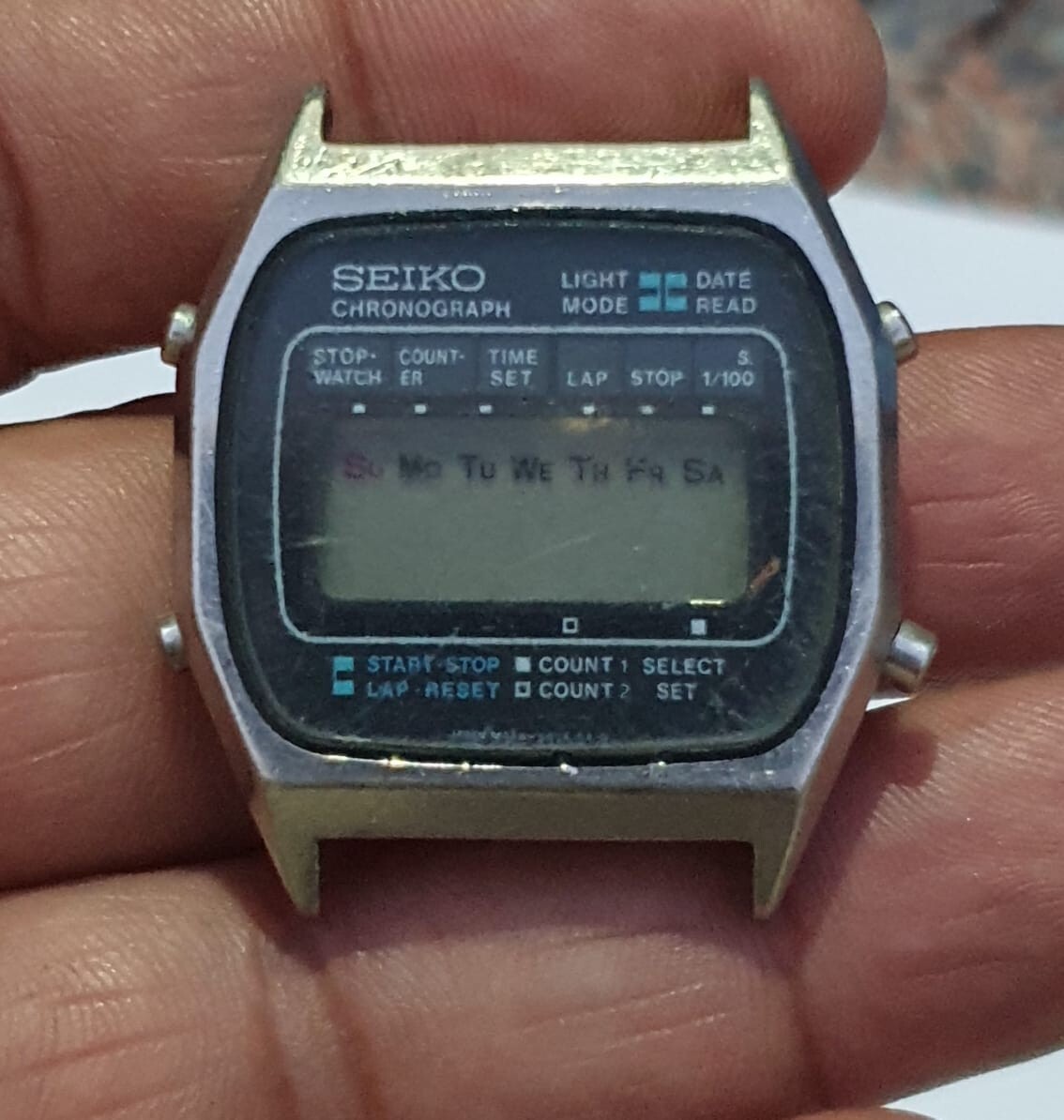 Vintage Seiko M929-5030 Chronograph Men's Watch Used For Vintage Seiko M929-5030 Chronograph Men's Watch Used For