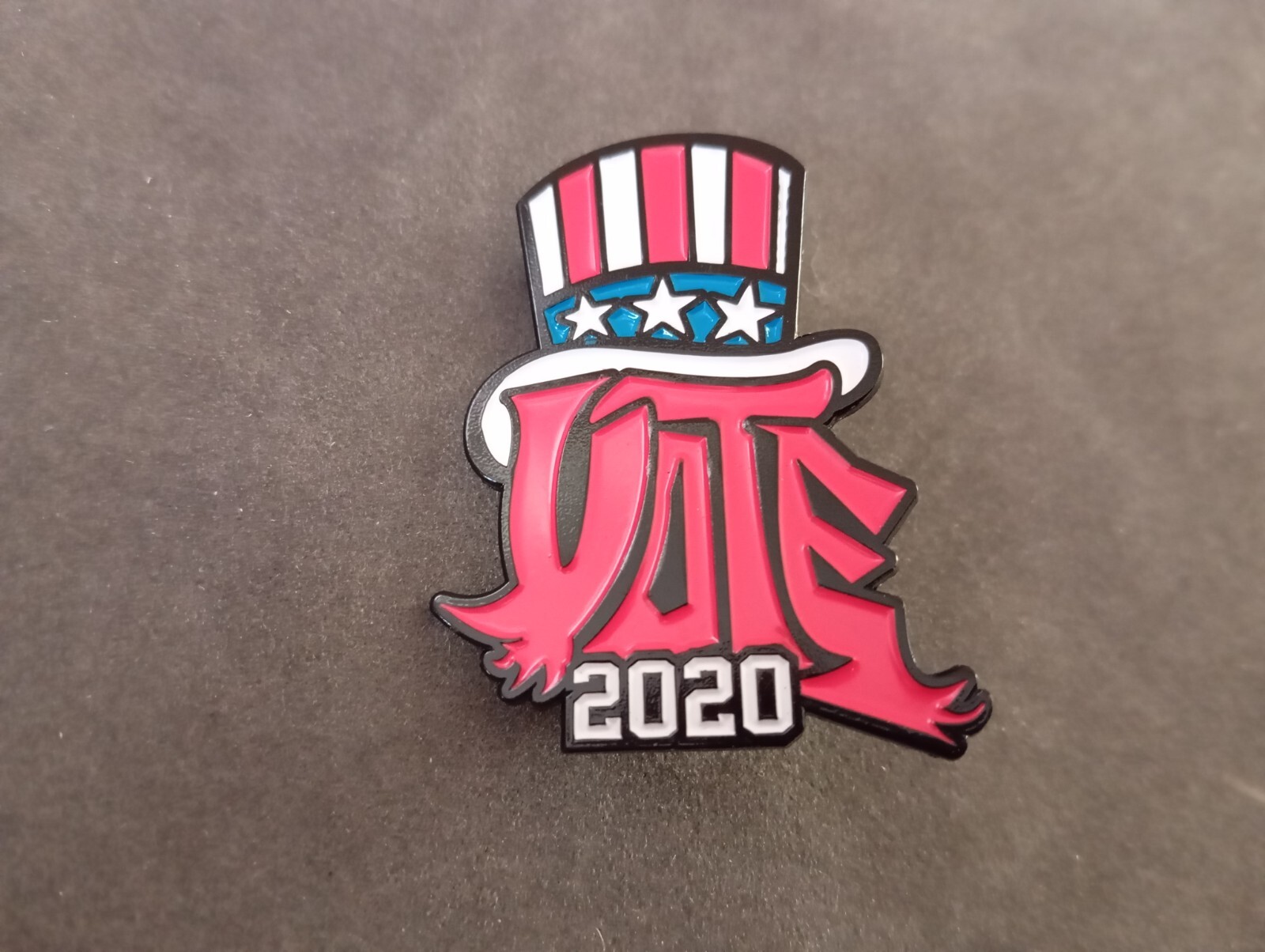 Dead And Company Tour Vote 2020 Head Count Lapel Pin Rare 374/1000 Grateful Dead