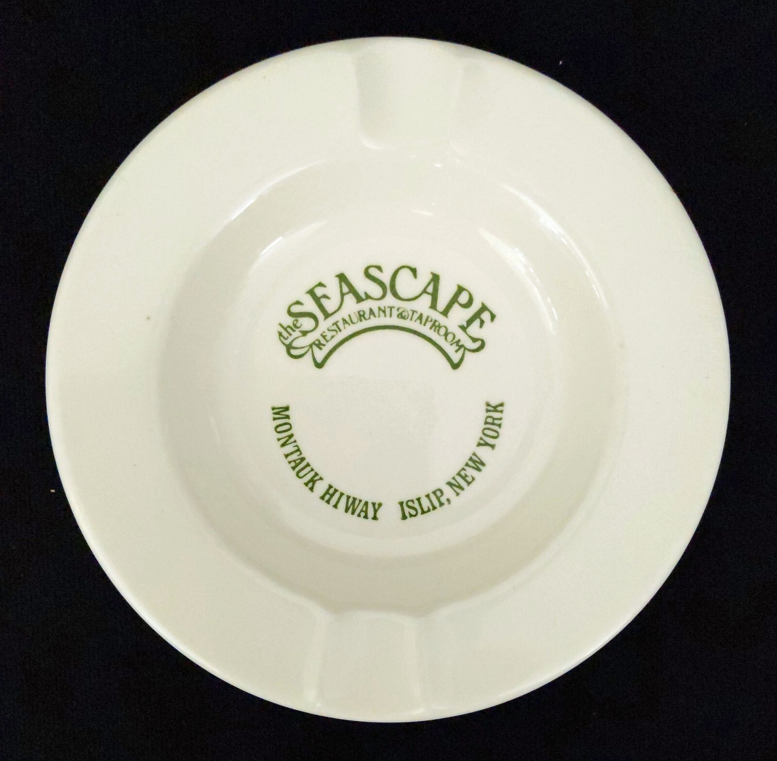 Seascape Restaurant & Taproom Ashtray Islip, New York Royal China eBay