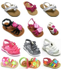 Toddler Girls Summer Gladiator Flat Sandal Butterfly Thong Shoe Sz 5-10