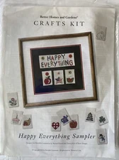 New Better Homes & Gardens Crafts Kit Happy Everything Sampler
