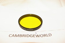 Ernst Leitz Leica Wetzlar Telyt 20cm 200mm 48mm screw in YELLOW filter