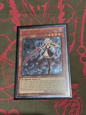 MISPRINT* Sky Striker Ace - Raye 🔥 Ultimate Rare OP20-EN002