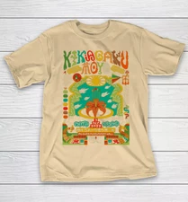 Kikagaku Moyo Band Tour 2022 Sand Color T Shirt Full Size S-5XL