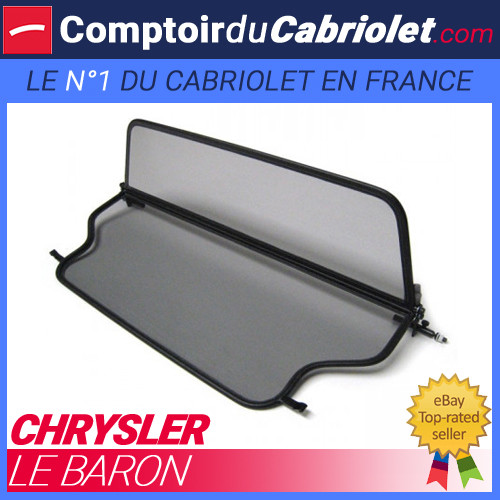Saute-vent Chrysler Le Baron cabriolet contre le mal de dos et le vent