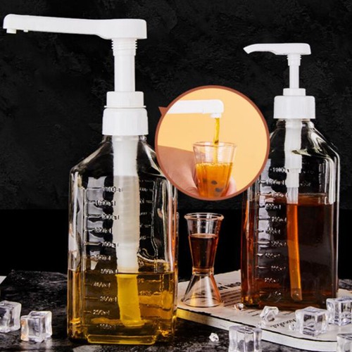 1600ml Coffee Syrup Dispenser MultiFunction Honey Sauce Ketchup Bottle