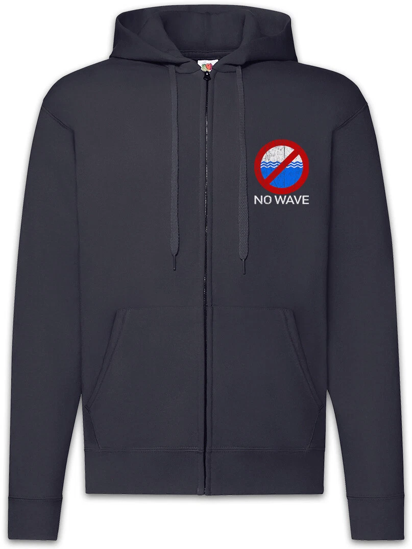No Wave II Zipper Hoodie Experimental Punk Rock Music DJ MC Funk Noise New Band