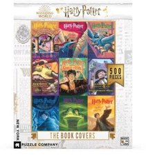 Harry Potter Book Covers 500 Piece Jigsaw Puzzle NYPC New