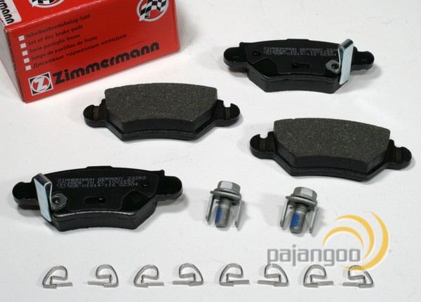FüR Opel Astra G - Zimmermann BremsbeläGe BremsklöTze Bremsen FüR Hinten-image