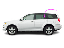 Fits: 2002-2004 Isuzu Axiom 4D Utility Driver Rear Left Side Vent Window Glass