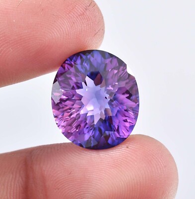 19 x 16 MM Flawless 27.20 Ct Natural Java Plum Sapphire Gemstone (GIT) Certified