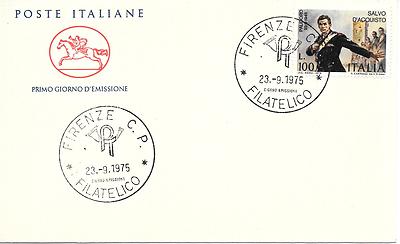 Italienische Republik 1975 FDC Cavallino Salvo D'Achat
