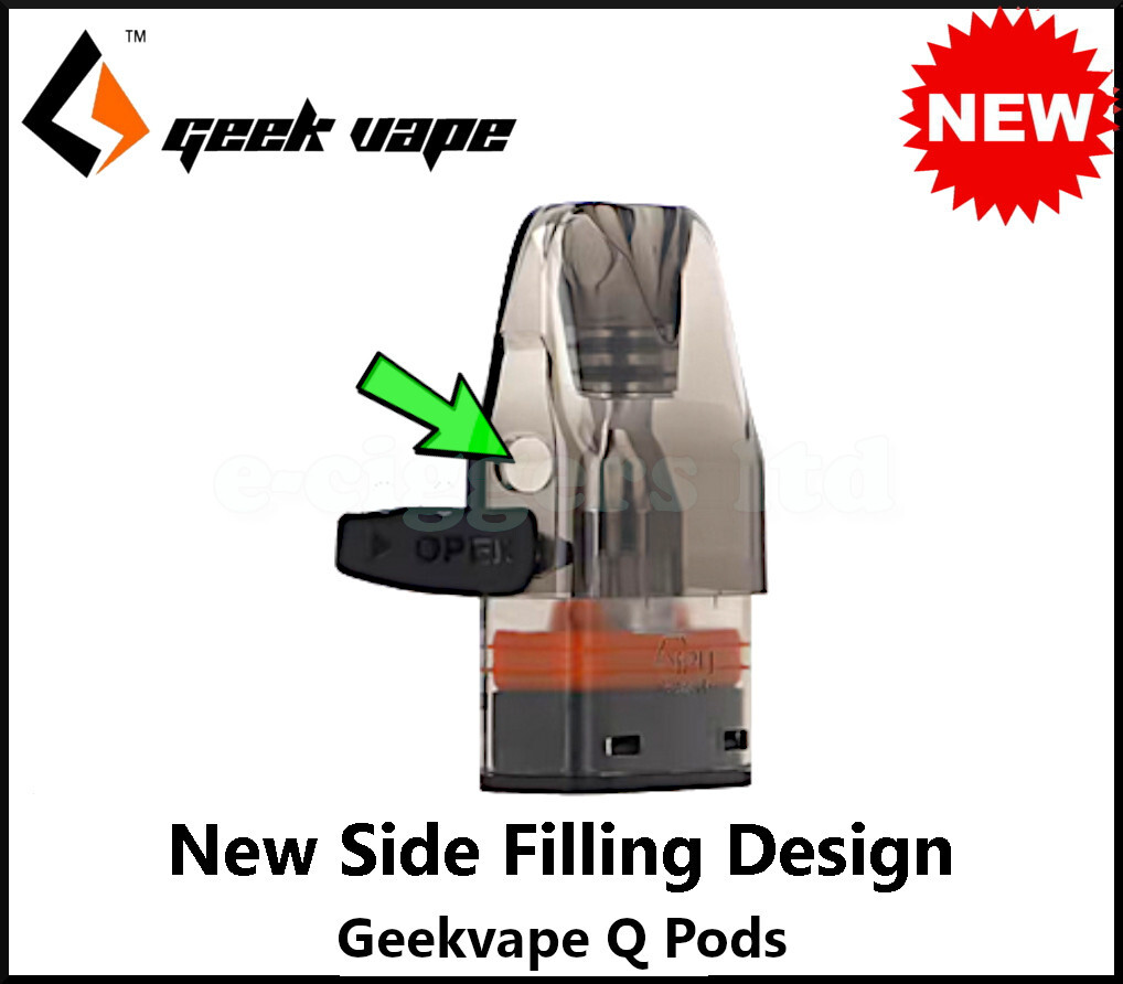 NEW GEEKVAPE Q CARTRIDGE - SIDE FILL PODS - 0.4,0.6,0.8, 1.2 - 100% AUTHENTIC | eBay UK NEW GEEKVAPE Q CARTRIDGE - SIDE FILL PODS - 0.4,0.6,0.8, 1.2 - 100% AUTHENTIC | eBay UK