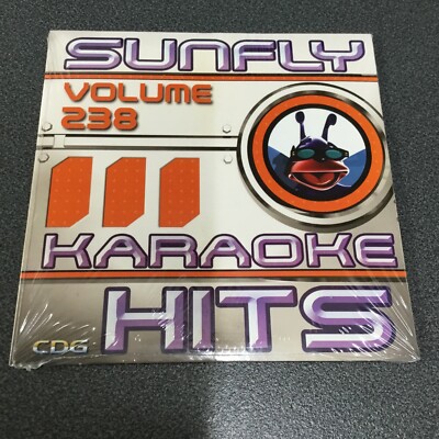 Sunfly Karaoke Hits CDG Volume 238 CD+G Neu und versiegelt