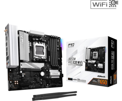 ASRock B650M Pro X3D WiFi Mainboard AMD AM5 Ryzen 9000-7000 MicroATX DDR5 NEU