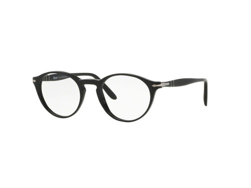 Persol Occhiali da Vista Montatura PO3092V SUPREMA 9014 Nero Rotondi Uomo |  eBay