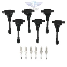6x Ignition Coil & IRIDIUM Spark Plug Kits for INFINITI EX37 G37 Q50 Nissan 370Z