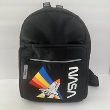 NASA Small Backpack Retro Look - Black
