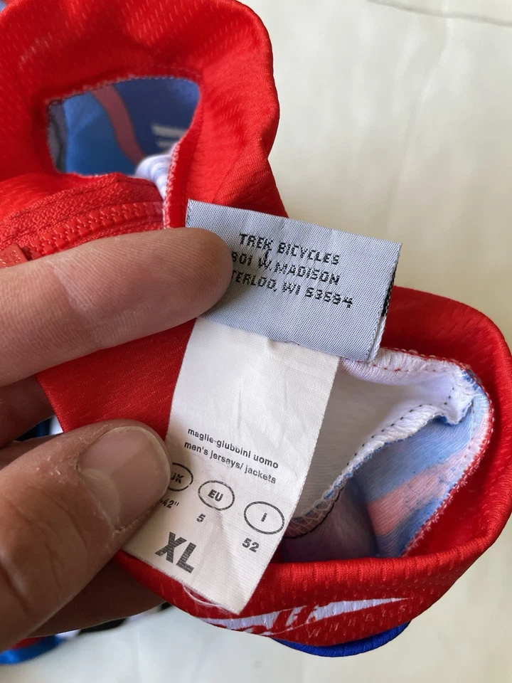 Trek Volkswagen Pro MTB Team Jersey De Marchi Hombre XL Hecho en Italia Foto 3 de 4