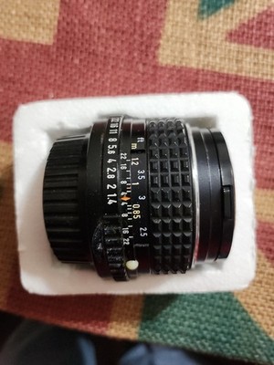 Pentax SMC PENTAX 50mm F1.4 Standard Prime Lens Pentax K Excellent From Japan