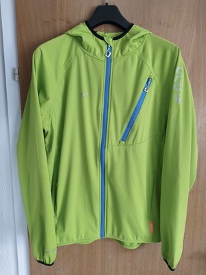 2117 of Sweden, Softshelljacke, Outdoorjacke, In der Farbe Neon Grün, Größe M