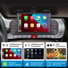 Autoradio Fiat Panda 2013-2020 7" Wireless CarPlay Android Auto Bluetooth - Miniatura 2