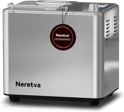 Neretva Bread Maker 20in1 2LB Dual Heater Stainless
