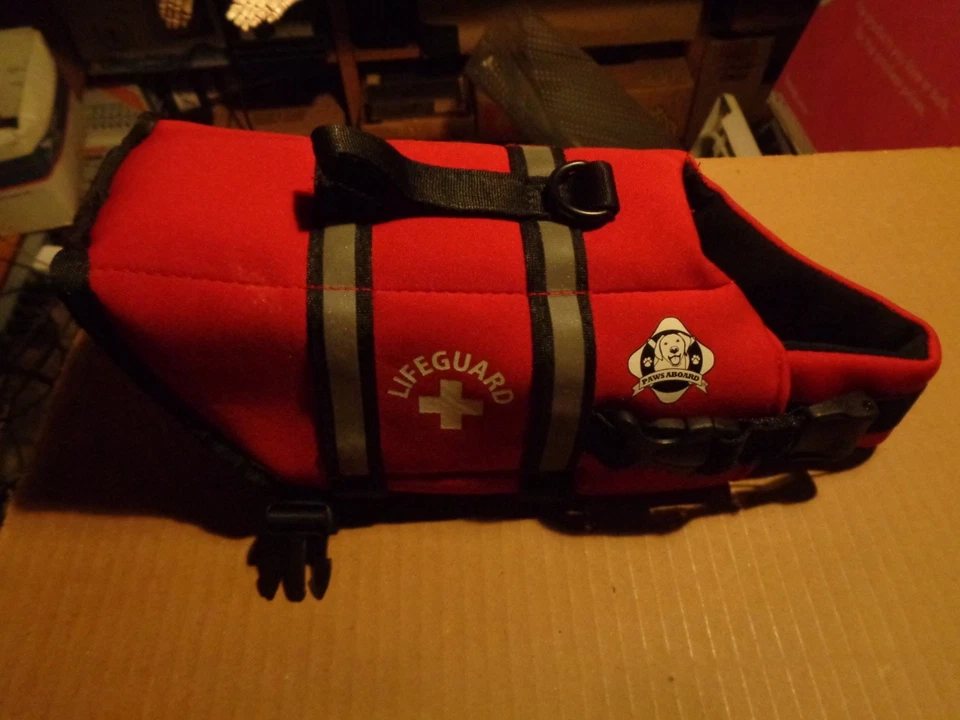 Chaqueta salvavidas Yorkie talla XS para piscina o lago * L@@K * Arnés flotante Foto 2 de 4